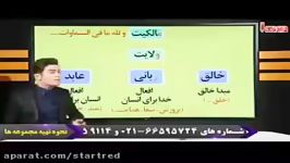 توحید شناسی همه توحیدها دین زندگی کنکور