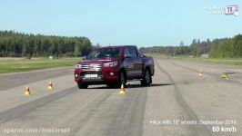 Toyota corrects the new Hilux after the moose test