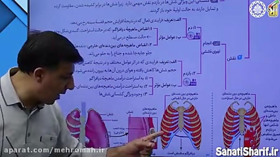 آموزش زیست دهم  فصل سوم  تبادلات گازی 3