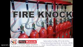 FM200 Gas Flooding System  Fire Knock