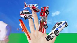 Finger Family Song  Emergency Vehicles with Matt  Action Song Nursery Rhyme  Learn English Kids