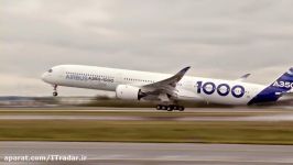 اولین پرواز هواپیما A350 ایرباس موتور ترنت XWB