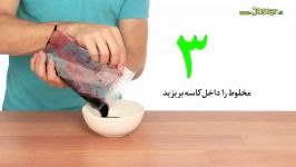 آب شاه توت به عنوان شناساگر