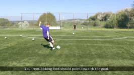 How to Shoot a Soccer Ball with Power  Tutorial by freekickerz