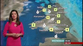 Behnaz Akhgar  BBC Wales Weather 31Jan2017 HD
