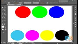 آموزش تصویری Illustrator CC  آشنایی سیستم های رنگی
