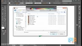 آموزش تصویری Illustrator CC  ذخیره کتابخانه رنگ