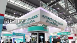 China Worlds first VR smartphone showcased at the China Hi Tech Fair in Shenzhen
