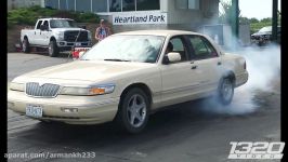 Car Catches on FIRE During BURNOUT