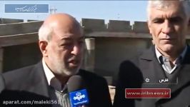 بازدید وزیر نیرو مناطق سیل زده فارس