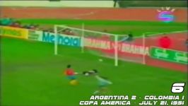 Gabriel Batistuta Batigol All 56 Goals For Argentina  Los 56 Goles por Argentina