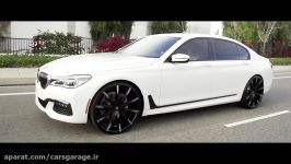 2016 BMW 750i on 24 Lexani Wheels