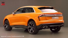 Audi Q8 sport concept  EXTERIOR World Premiere  Geneva Motor Show 2017 4K VID