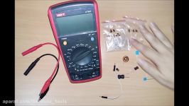 UNI T UT603 LCR Digital Multimeter  Capacitance Inductance hFE Resitance Review