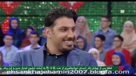 Ehsan Khajeh amiri on Khandevaneh TV Show Part 2  احسان خواجه امیری در برنامه