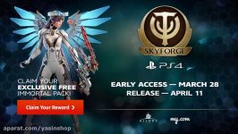 تریلر بازی Skyforge