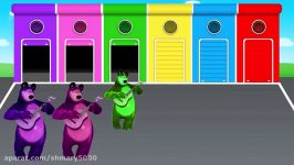 Masha And The Bear Parody Colors For Kids To Learn With Colors Bear  Learn Colours For Children