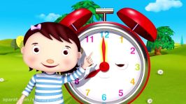Telling Time Song  What Time Is It  Nursery Rhymes  Original Song by LittleBabyBum