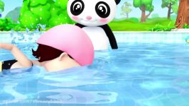 Swimming Song  Nursery Rhymes  Original Song by LittleBabyBum