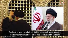 کمک همه جانبه غربی ها به صدام حسینامام خامنه ای