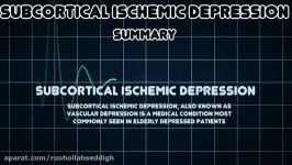 Subcortical ischemic depression Medical Condition