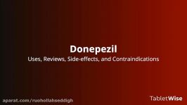 Donepezil  Uses Reviews Side effects and Contraindications