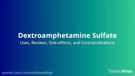 Dextroamphetamine Sulfate  Uses Reviews Side effects and Contraindications