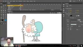 23 انیمیشن درین درین 2  Adobe Animate  سعید طوفانی