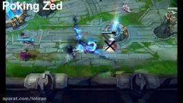 Kiting Zed Percing Zed