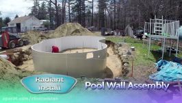 2016 Radiant Metric Series Freeform Inground Pool Install