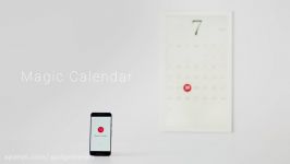 ویدیوی معرفی تقویم هوشمند Magic Calendar