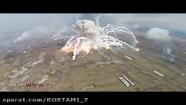 انفجار انبار مهمات اوکراین .