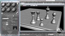 3ds max 2010  texture and materials دانلود آموزش ساخت تکسچر متریال برای
