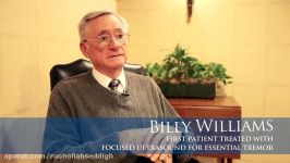 Billy Williams First Patient Treated with Focused Ultrasound for Essential Tremor