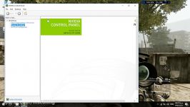آموزش سوئیچ کردن کارت گرافیک nvidia روی بازی کامپیوتری.