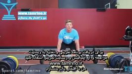 آموزش حرکت ددلیفت هالتر Barbell Deadlift