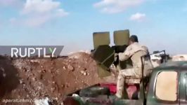 نبردهای شدید بین ارتش سوریه تروریست ها در شمال حماه
