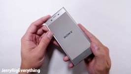 Sony Xperia XZ Durability Test  BEND test  Scratch Test  Burn Tested