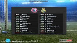 گل بسیار زیبا وپشت هجده روبن در PES 2013 توسط خودم