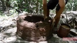 Primitive Technology Termite clay kiln