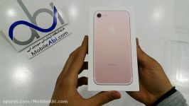 جعبه گشایی گوشی Apple iPhone 7 256GB  موبایل آبی