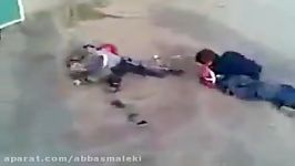 دعوای خنده دار چنتا پسر بچه Funny fightLutte drôle