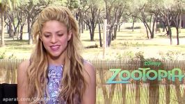 Shakira Interview  Zootopia 2016