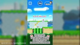 معرفی بازی Super Mario Run برای اندرویدiOS