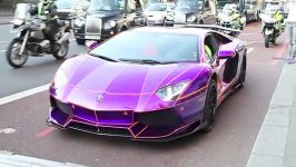 توقیف لامبورگینی Aventador در لندن 2013