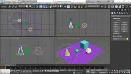 3ds Max a coordinate system آموزش ویرایش سیستم مختصاتی تری دی مکس