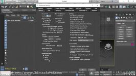 3ds Max Setting preferences آموزش تنظیمات محیط نرم افزار تری دی مکس فارسی