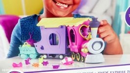 MLP Pinkie Pie and Fluttershy TOY REVIEW Friendship Express Train