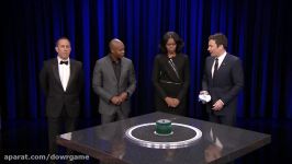 Catchphrase with First Lady Michelle Obama Dave Chappelle and Jerry Seinfeld