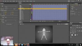 34  استخوان یا Bone گذاری عناصر در Adobe Animate  سعید طوفانی